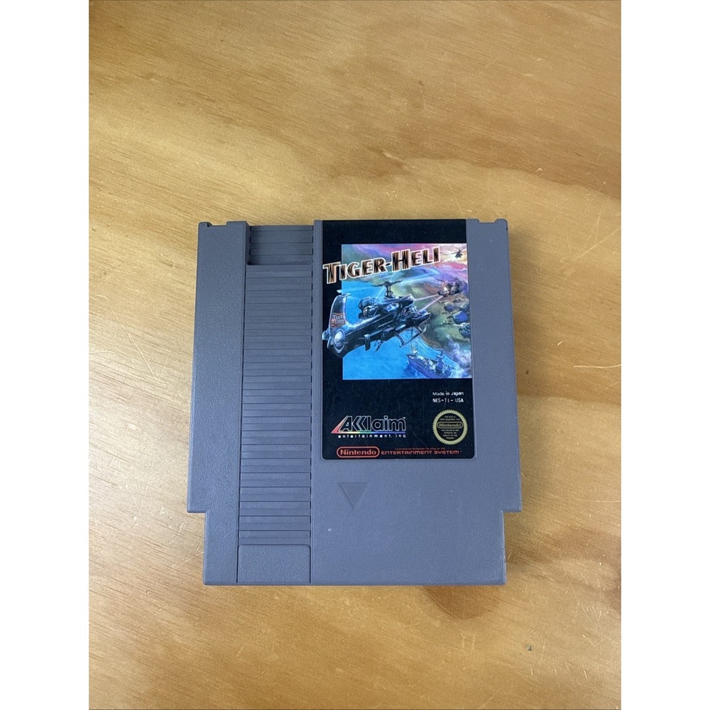 Tiger-Heli Tigerheli - Classic NES Nintendo Game